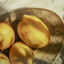 Artikel Väggdekorationsbild med citroner sommardekoration för upphängning 40x60cm