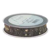 Artikel Julband brunt guld present band gran 25mm 15m