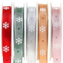 Julband med snöflinga 15mm 20m