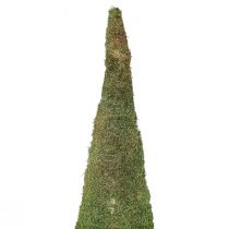 Artikel Julgran mossdekoration i grön natur Ø30cm H100cm
