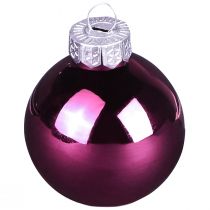 Artikel Julgranskulor av glas Bärmix Ø7,5cm 12 st