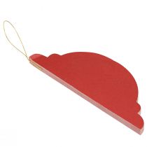 Artikel Juldekorationspapper Julgransdekorationer Bordeaux H20cm