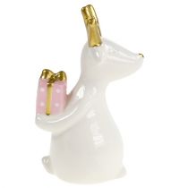 Julfigur ren vit 11cm, 12cm 2st