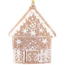 Artikel Julgranskulor, honungstårta, ren, pepparkaksgubbe, snöflinga, 7 cm, 4 stycken