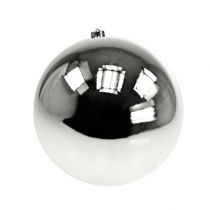 Artikel Julkula plast medium Ø20cm silver