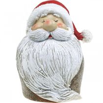 Artikel Jultomtefigur Jultomte Röd, Vit Polyresin 15cm
