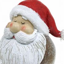 Artikel Jultomtefigur Jultomte Röd, Vit Polyresin 15cm