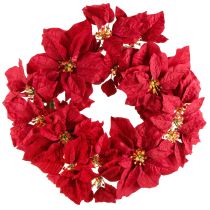 Artikel Julstjärnekrans konstgjorda blommor Jul Ø40cm