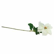Artikel Julstjärna konstgjord blomma vit 67cm