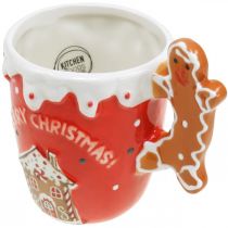 Artikel Julmugg Mugg God Jul Röd Keramik H10,5cm