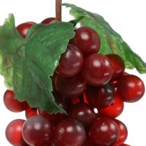 Artikel Dekorativ druva röd Konstgjorda druvor dekorativ frukt 22cm