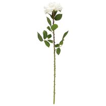 Artikel White Rose Fake Rose on Stam Silk Flower Fake Rose L72cm Ø13cm