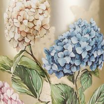 Artikel Glasljushållare med blommotiv för harmoniska levande stunder, 18 cm