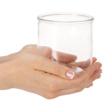 Artikel Glascylindervas, transparent, mångsidig, 10 cm, 3 stycken