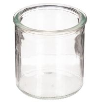 Artikel Rund glaslykta, klarglas, 8 cm, 3 stycken