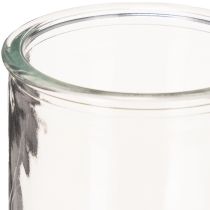Artikel Rund glaslykta, klarglas, 8 cm, 3 stycken
