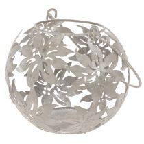 Artikel Metallvindlampa Hängande Dekoration Lykta Grå Ø14cm H13cm