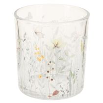 Artikel Elegant fjärilsdesignad lykta för harmonisk rumsinredning, 12,5 cm, 4 stycken