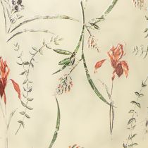 Artikel Dekorativ glaslykta med blommotiv för stämningsfulla heminredningsdetaljer, 8 cm, 4 stycken.