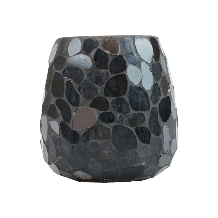 Artikel Lykta julljusstake svart Ø10cm 2st