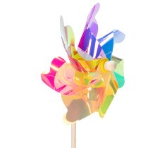 Artikel Väderkvarnbalkong, färgglad blickfångare, sommarträdgårdsdekoration, 75 cm