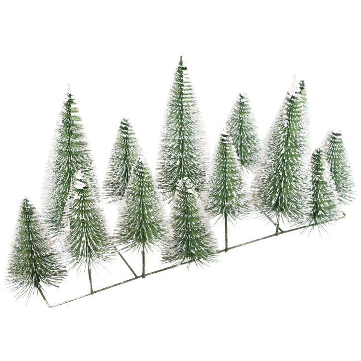 Vinter skogsdekoration vinterdekoration bordsdekoration jul 46×15cm