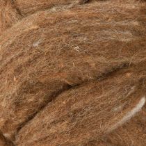 Artikel Ull roving 10m brun