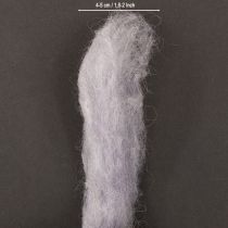 Artikel Ljuslila ullband, 10m, dekorativt garn för blomsterhandel och hantverk