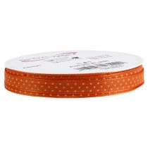Artikel Presentband prickigt dekorativt band orange 10mm 25m