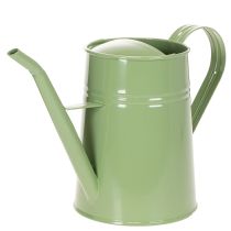 Artikel Vintage vattenkanna i metall för inomhusbruk, mintgrön, 1,7 l, dekorativ vas, retrodesign, H23 cm