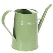 Artikel Vintage vattenkanna i metall för inomhusbruk, mintgrön, 1,7 l, dekorativ vas, retrodesign, H23 cm