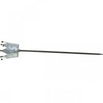 Artikel Värmeljushållare krona för stickning av zink Ø9,5cm H50cm