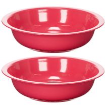 Artikel Rund kruka för snygg inomhusdekoration eller trädgård, 29 cm, 2 stycken