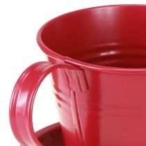 Artikel Planteringskopp med fat för kreativa trädgårdar, 11 cm, 6 stycken