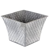 Artikel Zinkkruka med diamantmönster, H15cm