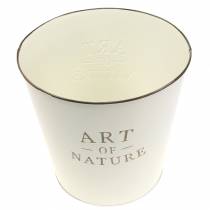 Artikel Blomkruka Zink Art of Nature Cream Ø17,5cm H15cm