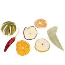 Artikel Torkade fruktskivor för naturliga DIY-dekorationer och hantverksprojekt 100 g
