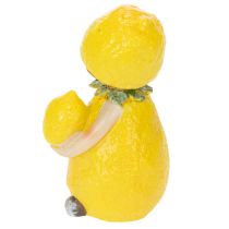 Artikel Citronbarnfigurer, söt bordsdekoration för sommaren i vintagestil, vardagsrum och balkong, 9 cm, 3 delar