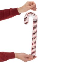 Artikel Konstgjord polkagrisstång XL juldekoration 40cm