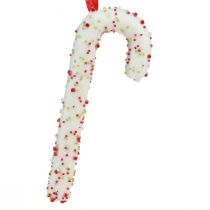 Artikel Candy candy dekoration för upphängning i vit, färgglad, H20cm, 6 st