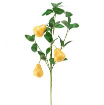 Artikel Konstgjord dekorativ gren päron gren gul gren dekoration 75cm