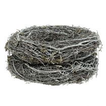 Artikel Grenkrans Ø25cm Vit 2-delad set Minneskrans Borddekoration Dörrkrans Adventskrans