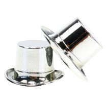 Artikel Cylinder mini silver 12 st