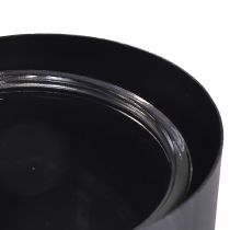 Artikel Antik grå metallhållare med hjärtform och glasbehållare - 30 cm dekoration för en romantisk atmosfär 2 stycken
