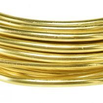 Artikel Hantverkstråd aluminiumtråd för hantverk guld Ø5mm 500g