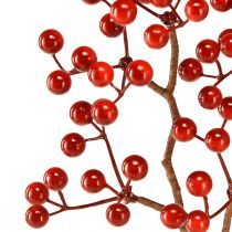 Artikel Bärgren konstgjorda röda bär grendekor L50cm 2 st