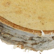 Björkskivor runda naturell 10 stycken