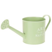 Artikel Blomkruka, dekorativ vattenkanna, mintgrön zinkplanter, Ø16,5 cm
