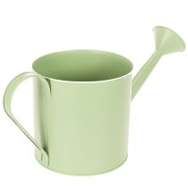 Artikel Blomkruka, dekorativ vattenkanna, mintgrön zinkplanter, Ø16,5 cm