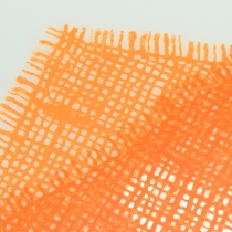 Artikel Blompåse jutemönster orange L40cm B12-30 50 st